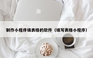 临清制作小程序填表格的软件（填写表格小程序）